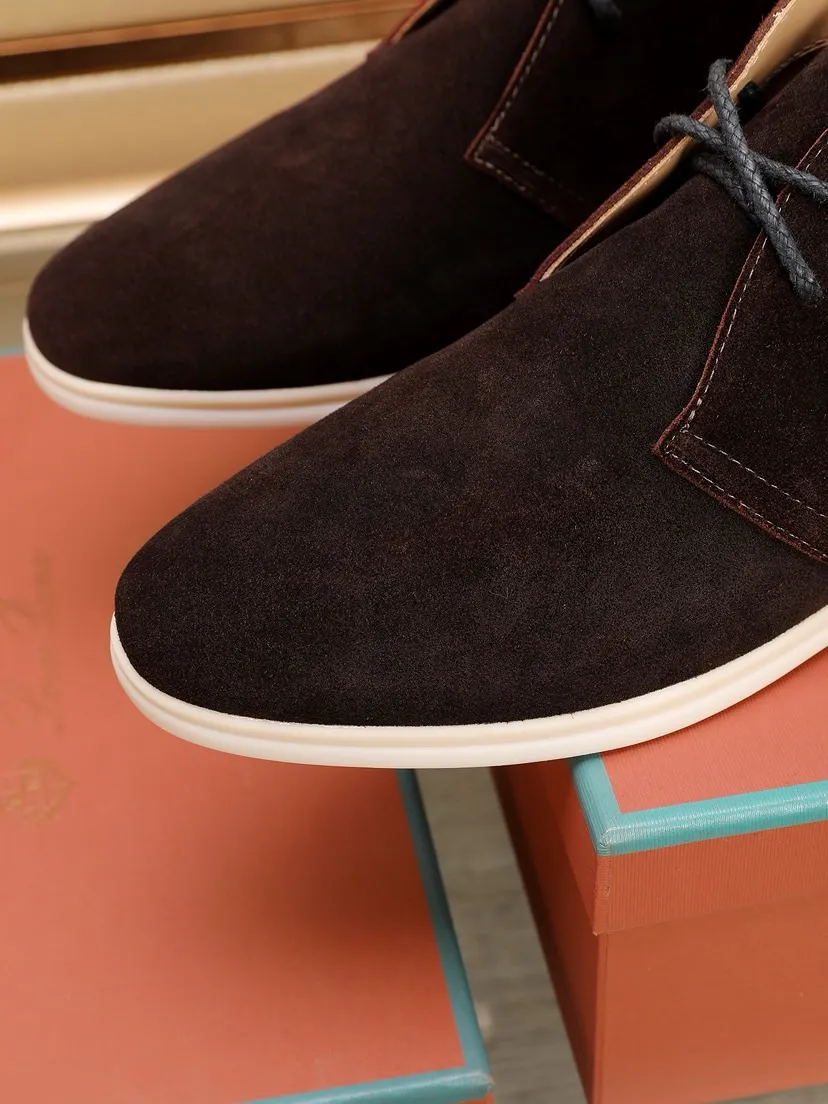 Men's Men's Shoes💰Men's Shoes💰440💰【loro piana】The new moccasins are made of water-repellent treated suede uppers with rubber soles, a classic. The complex craftsmanship and meticulous structure make the shoes light and soft, allowing you to walk comfortably and freely. Perfect for wearing at the beach or out in the water during the summer. Men’s size: 38-45